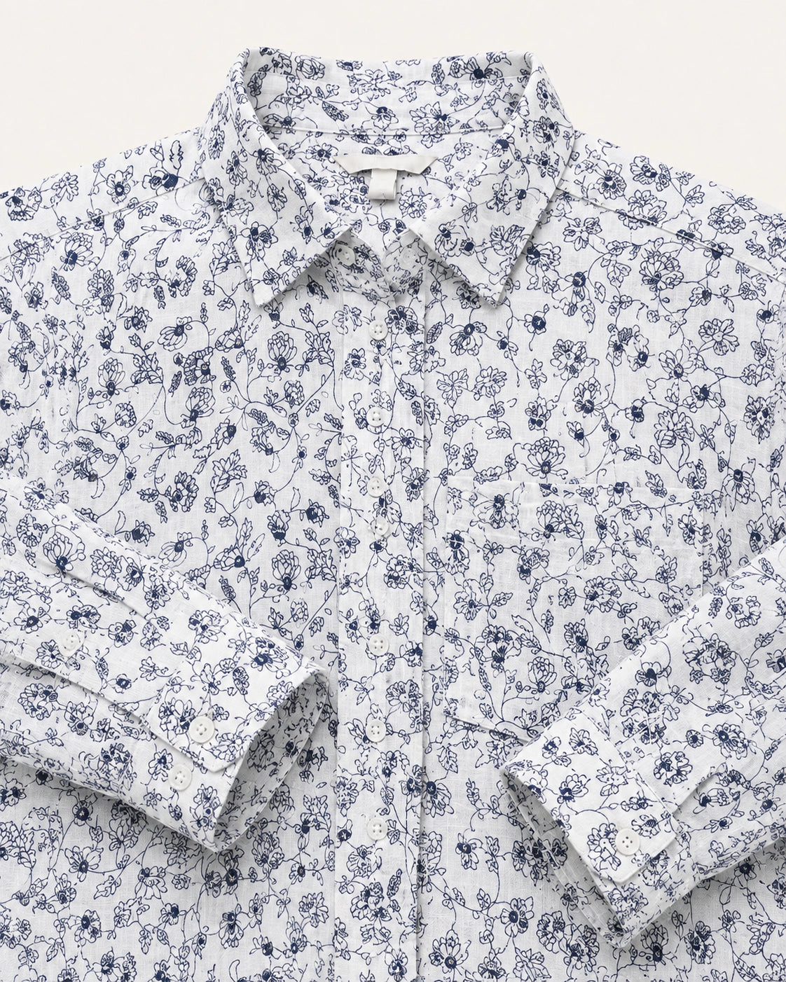 Lavender- Ladies Linen Shirt