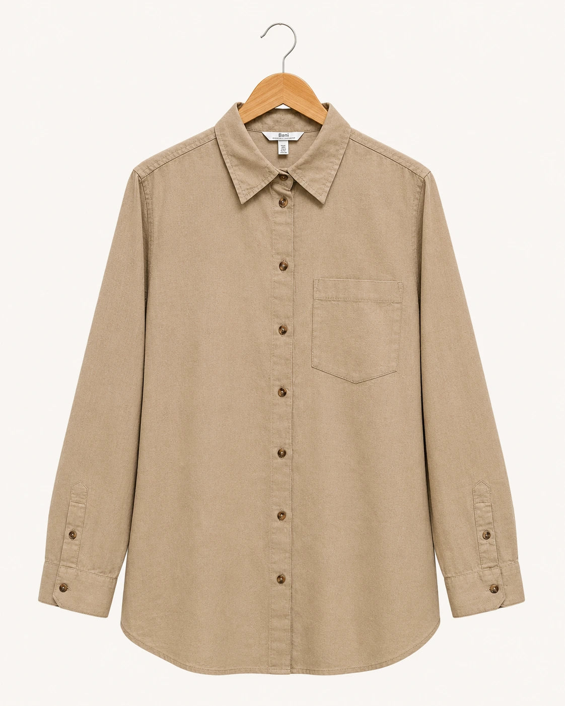 Sand - Linen Ladies Shirt